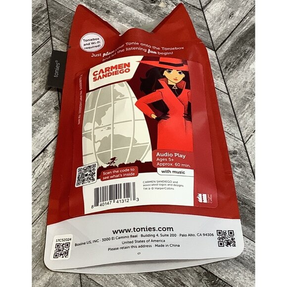 Tonies Carmen Sandiego Audio Character Figure - Picture 2 of 5